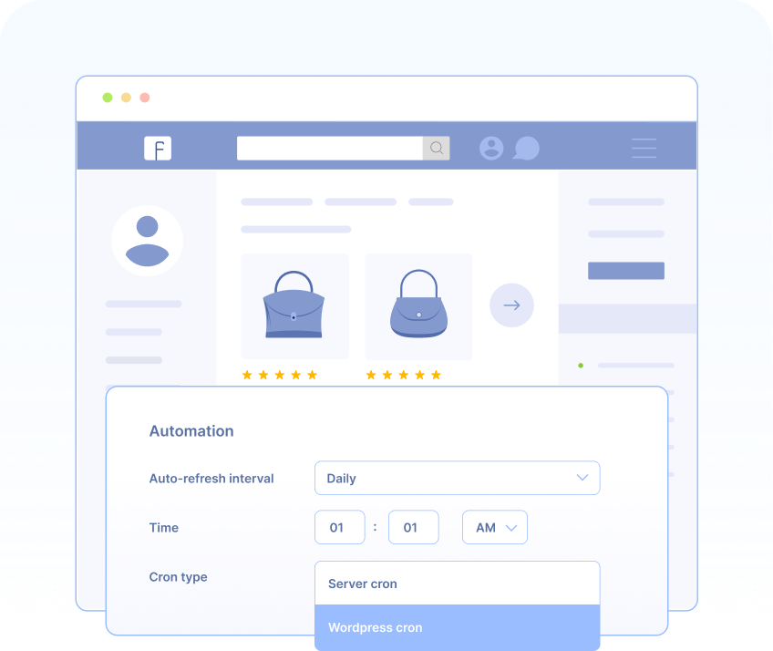 Update Product Info Automatically by Scheduling Auto-feed Refresh with Server Cron